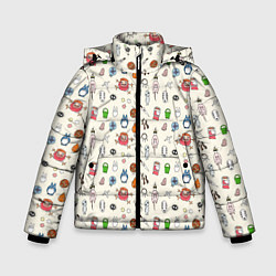 Куртка зимняя для мальчика Ghibli Аll, цвет: 3D-светло-серый