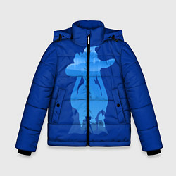 Куртка зимняя для мальчика Астролог Мона, цвет: 3D-красный