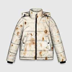 Куртка зимняя для мальчика Лаваш - тексутра, цвет: 3D-черный