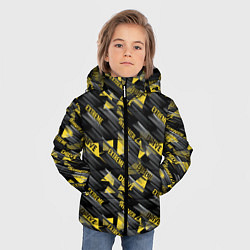 Куртка зимняя для мальчика Extreme Drive экстрим, цвет: 3D-светло-серый — фото 2