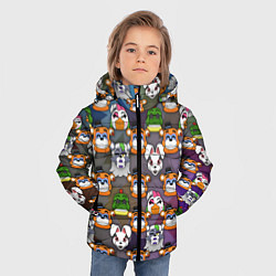 Куртка зимняя для мальчика Фредди, Рокси, Ванни, Чика и Монтгомери, цвет: 3D-черный — фото 2