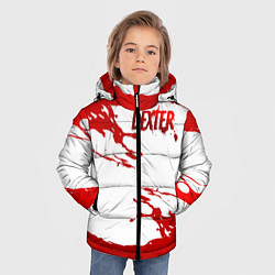 Куртка зимняя для мальчика Декстер Новая Кровь сериал, цвет: 3D-светло-серый — фото 2