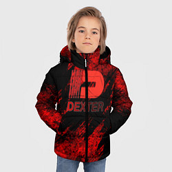 Куртка зимняя для мальчика Декстер Новая Кровь ДЕКСТОР, цвет: 3D-светло-серый — фото 2