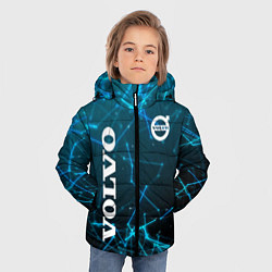 Куртка зимняя для мальчика Volvo Geometry, цвет: 3D-черный — фото 2