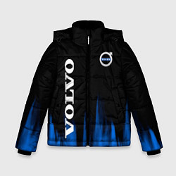 Зимняя куртка для мальчика Volvo синий огонь