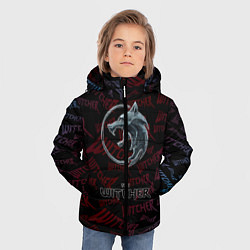 Куртка зимняя для мальчика The Witcher Игра классная, цвет: 3D-черный — фото 2