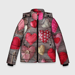Куртка зимняя для мальчика На 14 Февраля, цвет: 3D-светло-серый