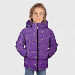 Куртка зимняя для мальчика Нейрографика Фантазия на тему, цвет: 3D-светло-серый — фото 2