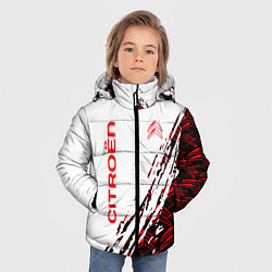 Куртка зимняя для мальчика Citroen ситроен, цвет: 3D-светло-серый — фото 2
