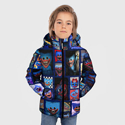 Куртка зимняя для мальчика POPPY PLAYTIME РАЗНЫЙ ХАГГИ ВАГГИ, цвет: 3D-красный — фото 2