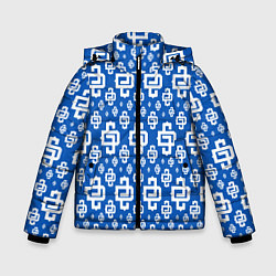 Куртка зимняя для мальчика Blue Pattern Dope Camo Dope Street Market, цвет: 3D-светло-серый