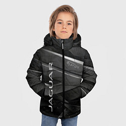 Куртка зимняя для мальчика JAGUR ЯГУАР абстракция, цвет: 3D-черный — фото 2