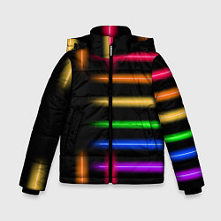 Зимняя куртка для мальчика Неоновое свечение Minimalism Neon