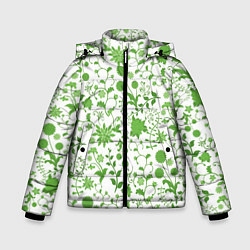 Зимняя куртка для мальчика Зелёное поле