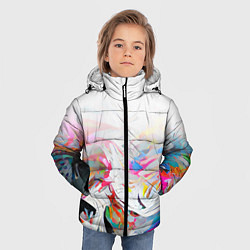 Куртка зимняя для мальчика Light vibe, цвет: 3D-светло-серый — фото 2