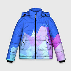 Зимняя куртка для мальчика Pink ice Abstractiom Geometry
