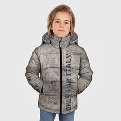 Куртка зимняя для мальчика Only for Italy Мешковина Авангард Hype, цвет: 3D-красный — фото 2