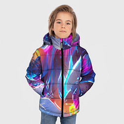 Куртка зимняя для мальчика Грозовая буря, цвет: 3D-светло-серый — фото 2