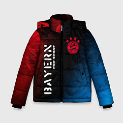 Куртка зимняя для мальчика BAYERN Bayern Pro Sport Огонь, цвет: 3D-черный