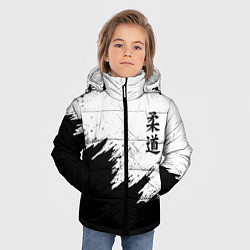 Куртка зимняя для мальчика ДЗЮДО КУДО JUDO, цвет: 3D-черный — фото 2