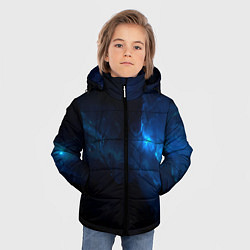 Куртка зимняя для мальчика Звезды сквозь облака, цвет: 3D-красный — фото 2
