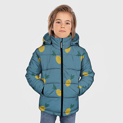 Куртка зимняя для мальчика Pineapplы, цвет: 3D-черный — фото 2
