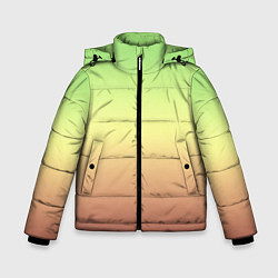 Зимняя куртка для мальчика Градиент Фисташки Gradient