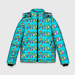 Зимняя куртка для мальчика RAINBOW AND CUBE