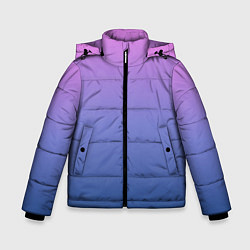 Зимняя куртка для мальчика PINK-BLUE GRADIENT ГРАДИЕНТ