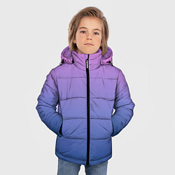 Куртка зимняя для мальчика PINK-BLUE GRADIENT ГРАДИЕНТ, цвет: 3D-черный — фото 2