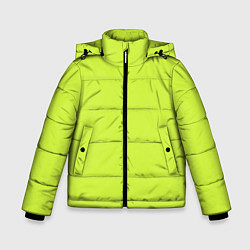 Зимняя куртка для мальчика Зеленый неон из фильма Барби