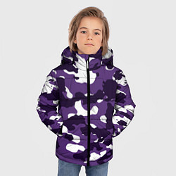 Куртка зимняя для мальчика Amethyst Purple Аметист, цвет: 3D-светло-серый — фото 2