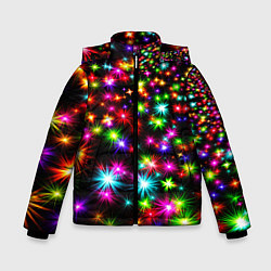 Куртка зимняя для мальчика COLORFUL COLOR STARFALL, цвет: 3D-светло-серый
