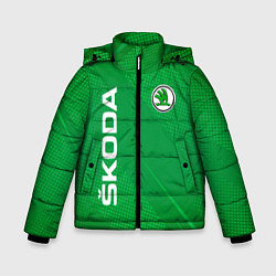 Зимняя куртка для мальчика Skoda abstraction sport