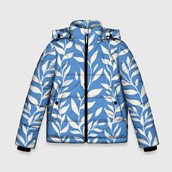 Зимняя куртка для мальчика Цветы Голубого Луга