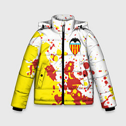 Куртка зимняя для мальчика Valencia Краска, цвет: 3D-красный