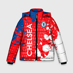 Куртка зимняя для мальчика Chelsea Краска, цвет: 3D-светло-серый