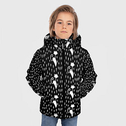 Куртка зимняя для мальчика Кошки Под Дождём, цвет: 3D-красный — фото 2