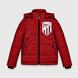 Зимняя куртка для мальчика Atletico Madrid отпечатки