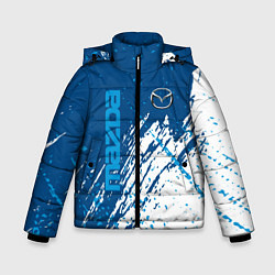 Куртка зимняя для мальчика Mazda - краска, цвет: 3D-светло-серый