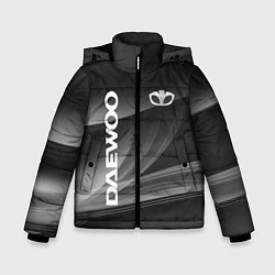 Куртка зимняя для мальчика Daewoo - абстракция, цвет: 3D-светло-серый