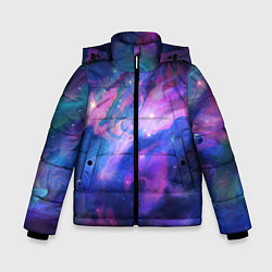 Зимняя куртка для мальчика Космическое туманное сияние
