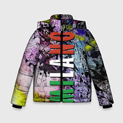 Зимняя куртка для мальчика Avant-garde color texture - Milano