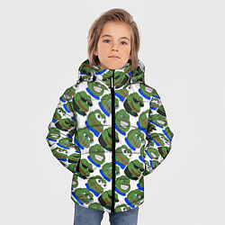 Куртка зимняя для мальчика Эмоции Пепе, цвет: 3D-красный — фото 2
