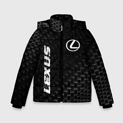 Зимняя куртка для мальчика Lexus карбоновый фон