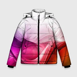 Зимняя куртка для мальчика Кремовый дизайн