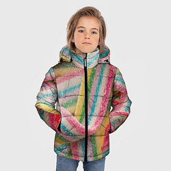 Куртка зимняя для мальчика Мармеладная лента, цвет: 3D-светло-серый — фото 2