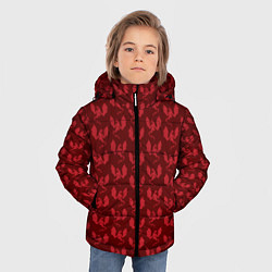 Куртка зимняя для мальчика Паттерн с драконами, цвет: 3D-светло-серый — фото 2