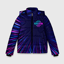 Зимняя куртка для мальчика Haval neon speed lines