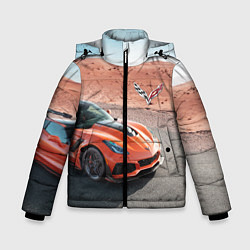 Зимняя куртка для мальчика Chevrolet Corvette - Motorsport - Desert